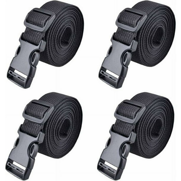 Quick Buckle Tie Down Strap Set of 4 - 64cm Long