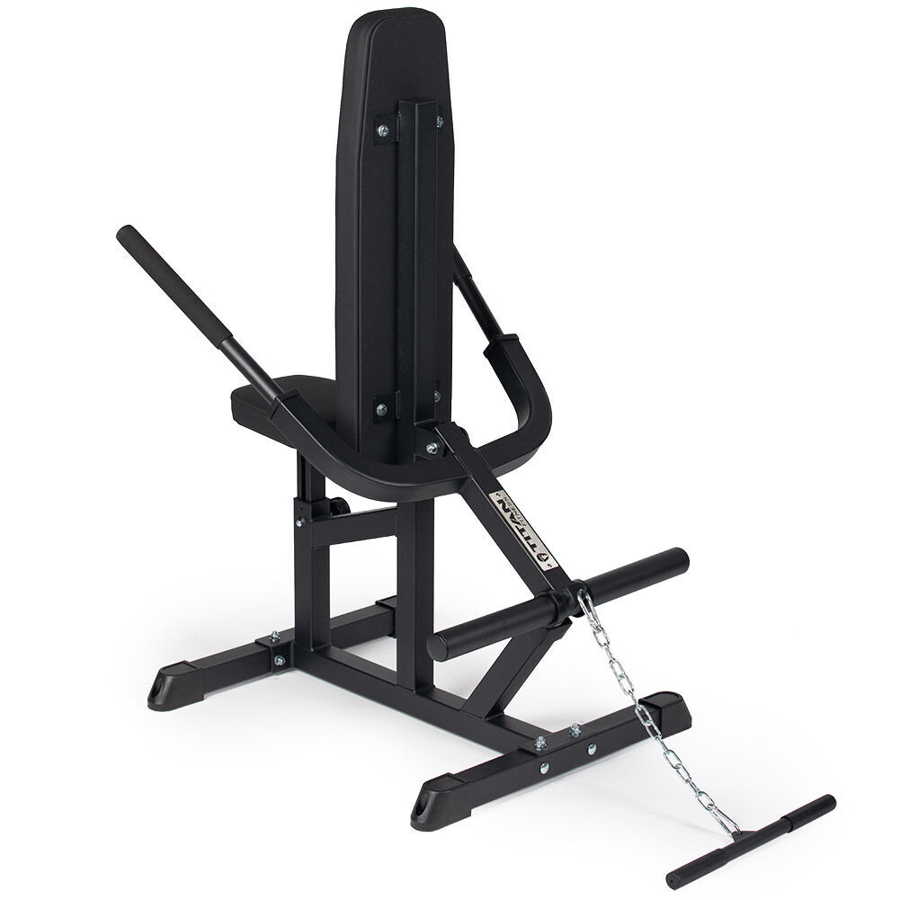 Titan Fitness Plate Loaded Seated Dip Machine, Rated 200 LB, Tricep/Bicep Press