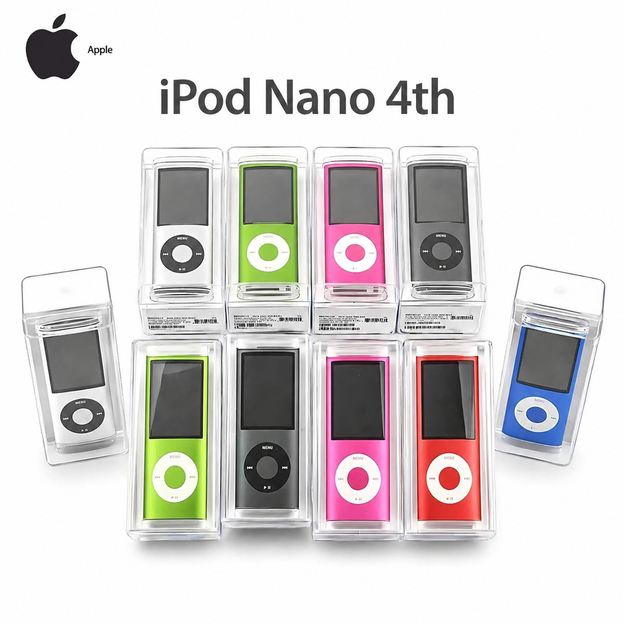 New sealed Apple iPod nano 4th Generation 4GB 8GB 16GB All Colors For Gift