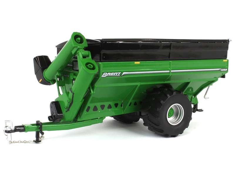 Brent 1398 Grain Cart w/ Flotation Tires - Green 1:64 Scale - SpecCast UBC062