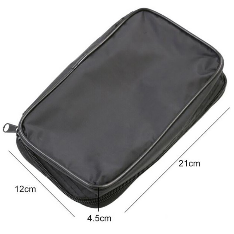Universal Multimeter Storage Bag Zipper Pouch Case for Digital Mete.N8