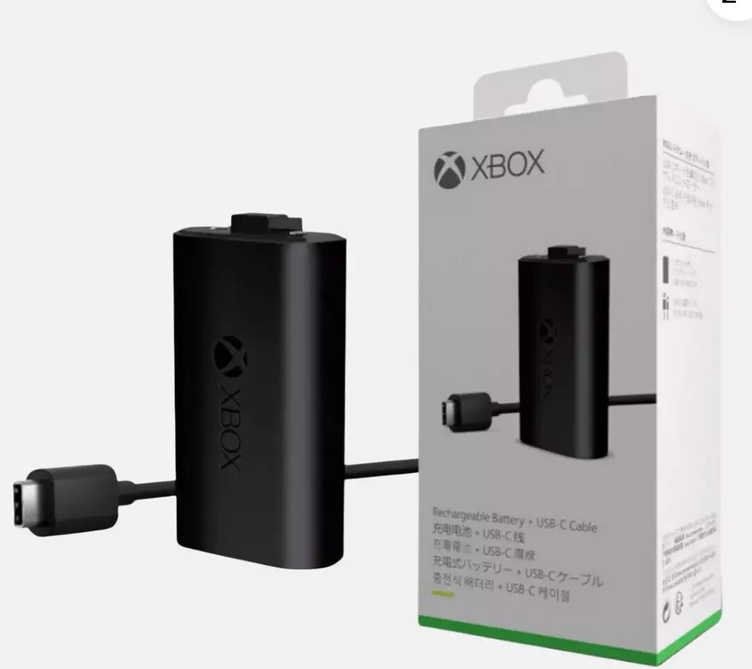10X Microsoft Xbox Play & Charge Rechargeable Controller USB-C Cable Kit Series
