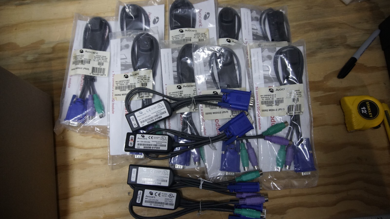 Avocet IP KVM adapter 520-255-004 lot of 13