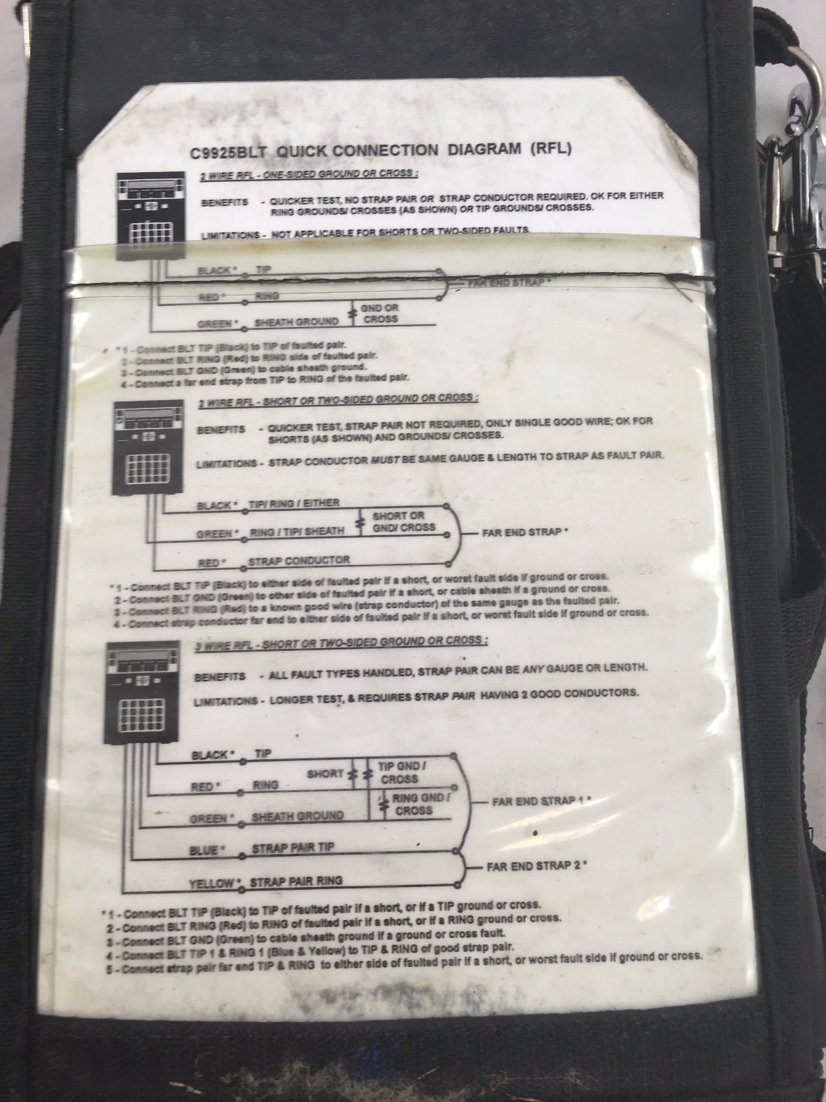 CTC Network Access Analyzer/Fault Locater C9925BLT 0501
