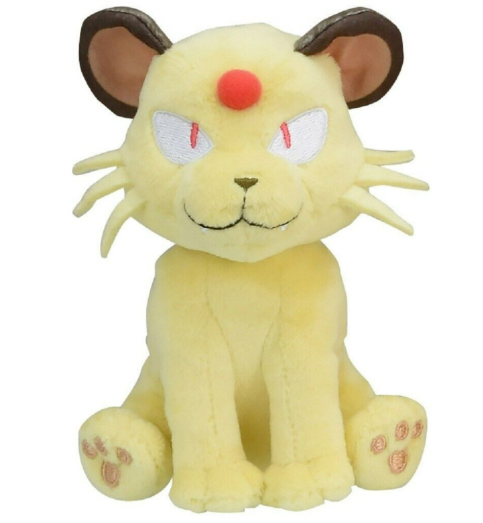 Pokemon Center Fit Plush Doll - 053 Persian 5½in Normal Cat Kanto Go JP