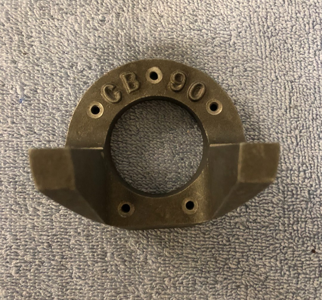 Vintage CB Associates Aluminum Motor Mount  For .90 RC Glow Airplane Engine NOS