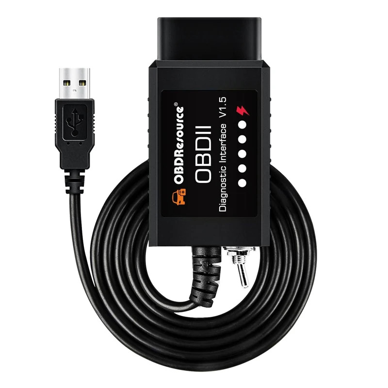 US FORScan ELM327 USB OBD Scanner for Ford F150 F250 F350 Focus Escape Explorer