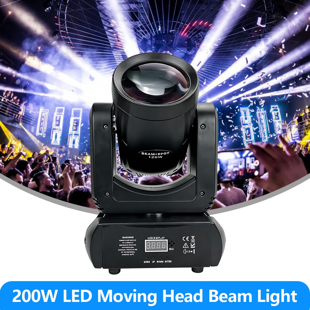 LED 200W Beam DMX512 Moving Head Light for Bar Show Live Stage