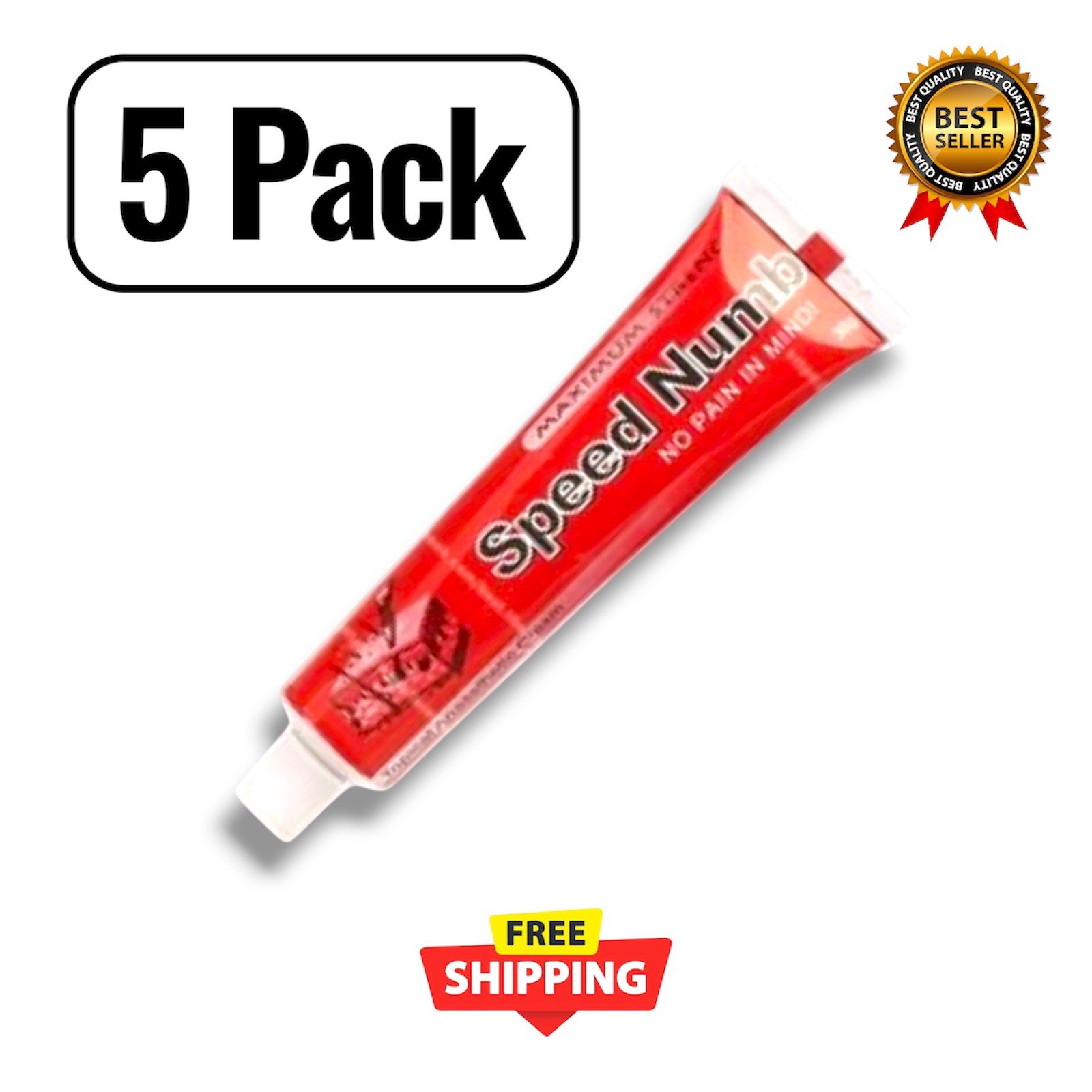 30g Skin Numb Cream Laser Tattooing Waxing Piercing (5Pack)
