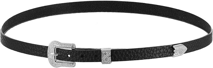 Black Cowboy Hats Band for Men and Women, Adjustable Western Hat Bands for
