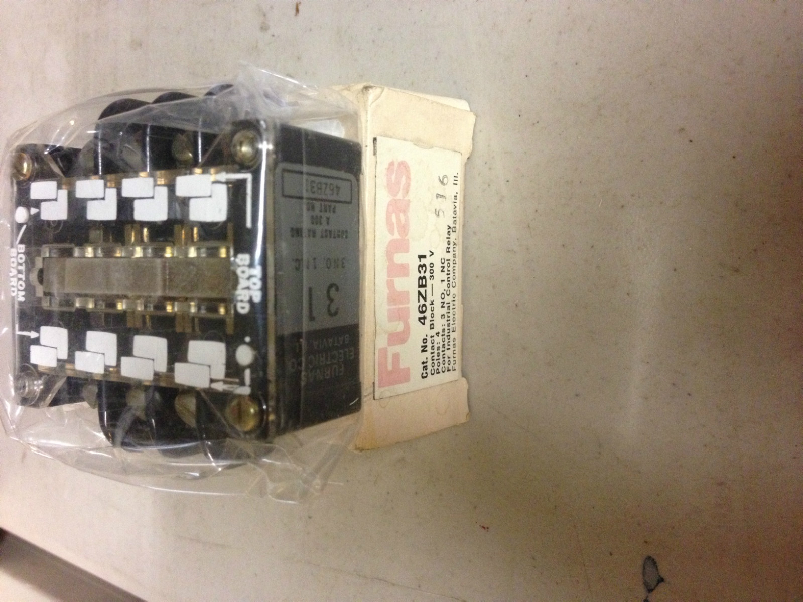 46ZB31 Furnas Contact Block NIB