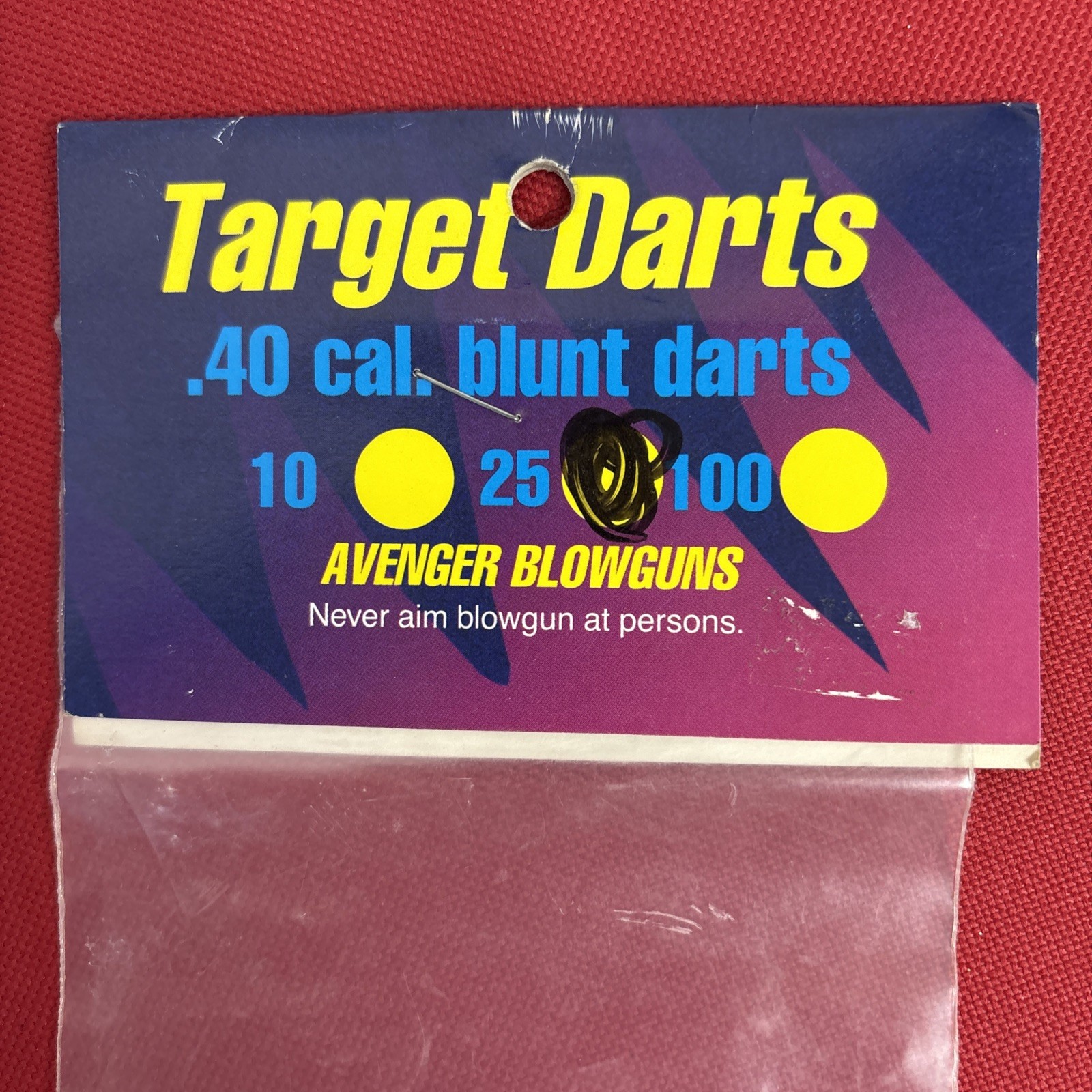 Avenger .40 Cal Target Darts - 5-25 Pack (125)