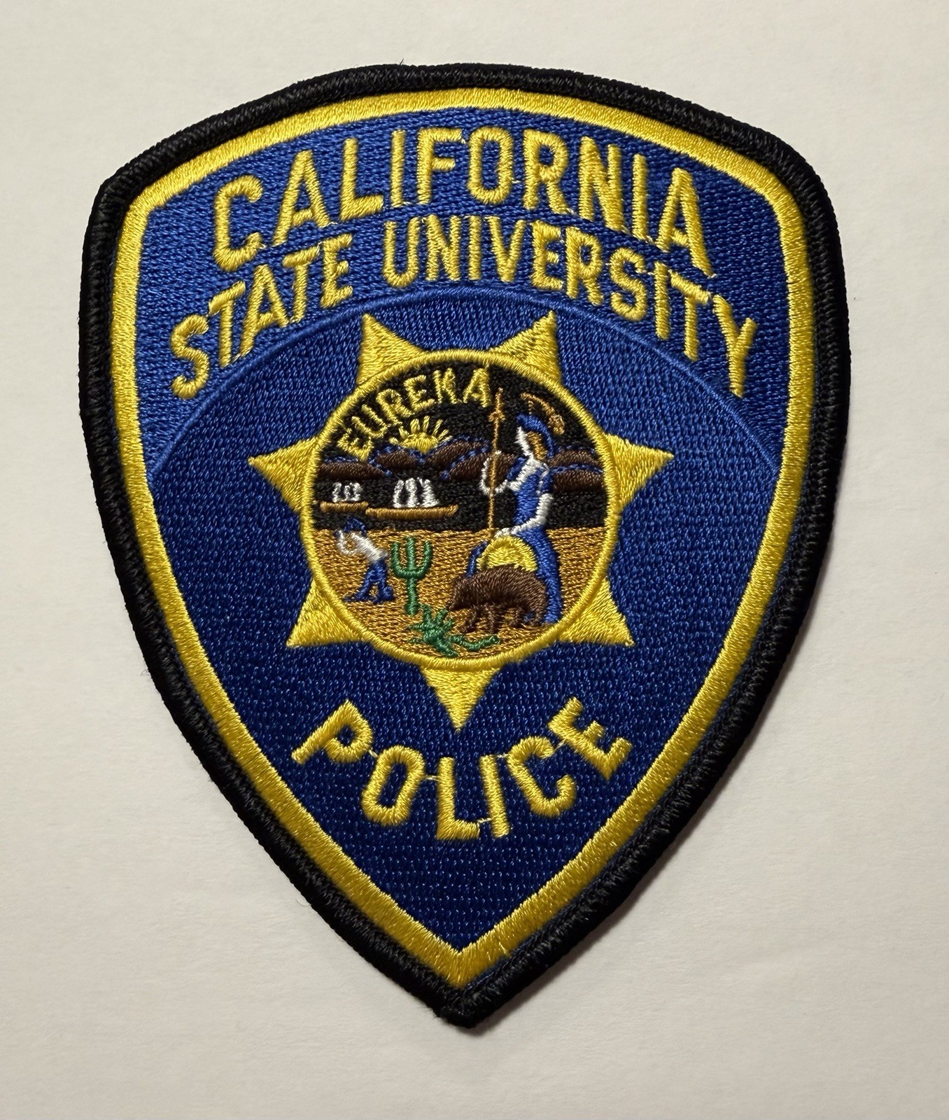 CALIFORNIA STATE UNIVERSITY POLICE DEPT PATCH CSU #D116