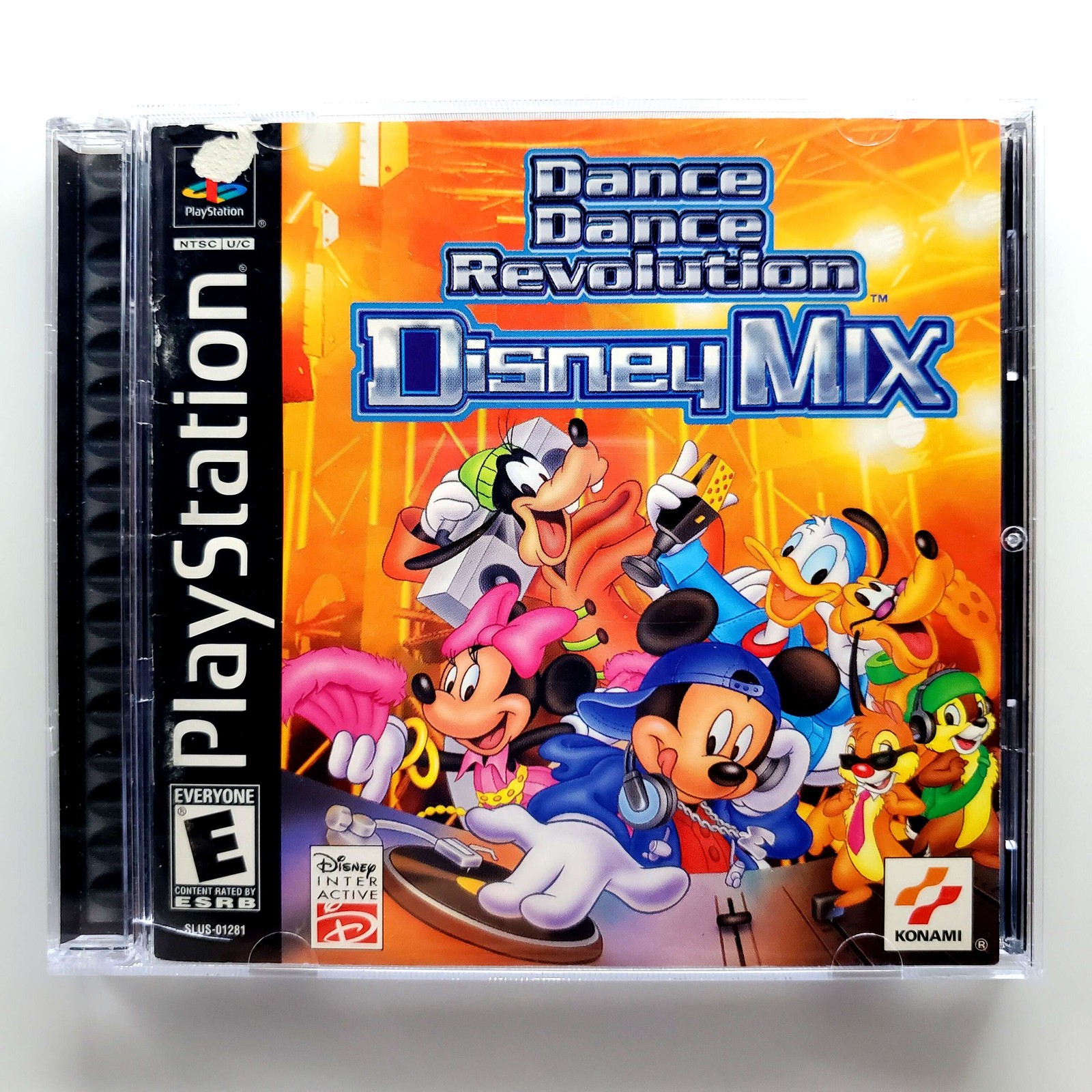 No Game, Box Only - Dance Dance Revolution Disney Mix - Sony Playstation PS1