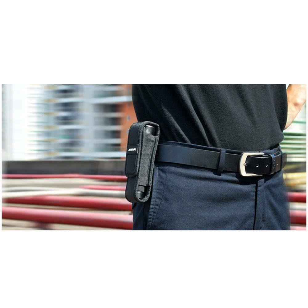 2-Pack Flashlight Battery Pouch Holster Holder for 5"-7" Flash Light FENIX UC30