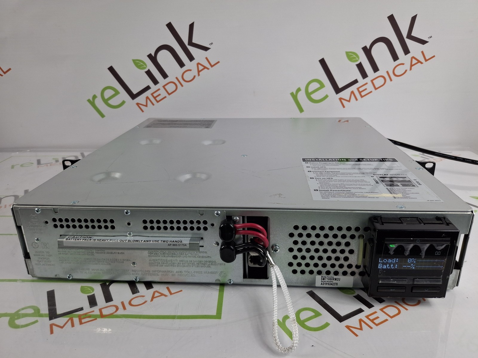 APC SMT1000RM2U Uninterruptable Power Supply