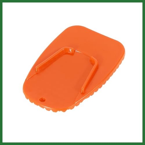 2pcs Motorcycle Kickstand Pad Support Plate Pad Parking Stand Side Stand