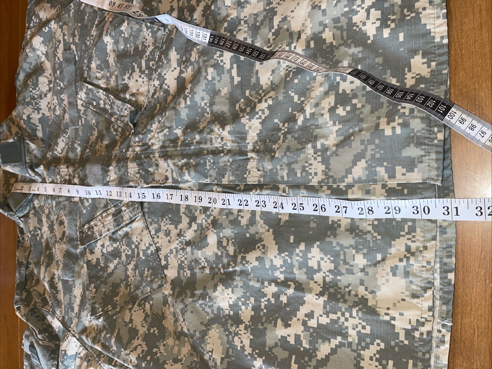 US Army ACU Combat Jacket Medium Regular Digital Camo Ripstop 2000s Military