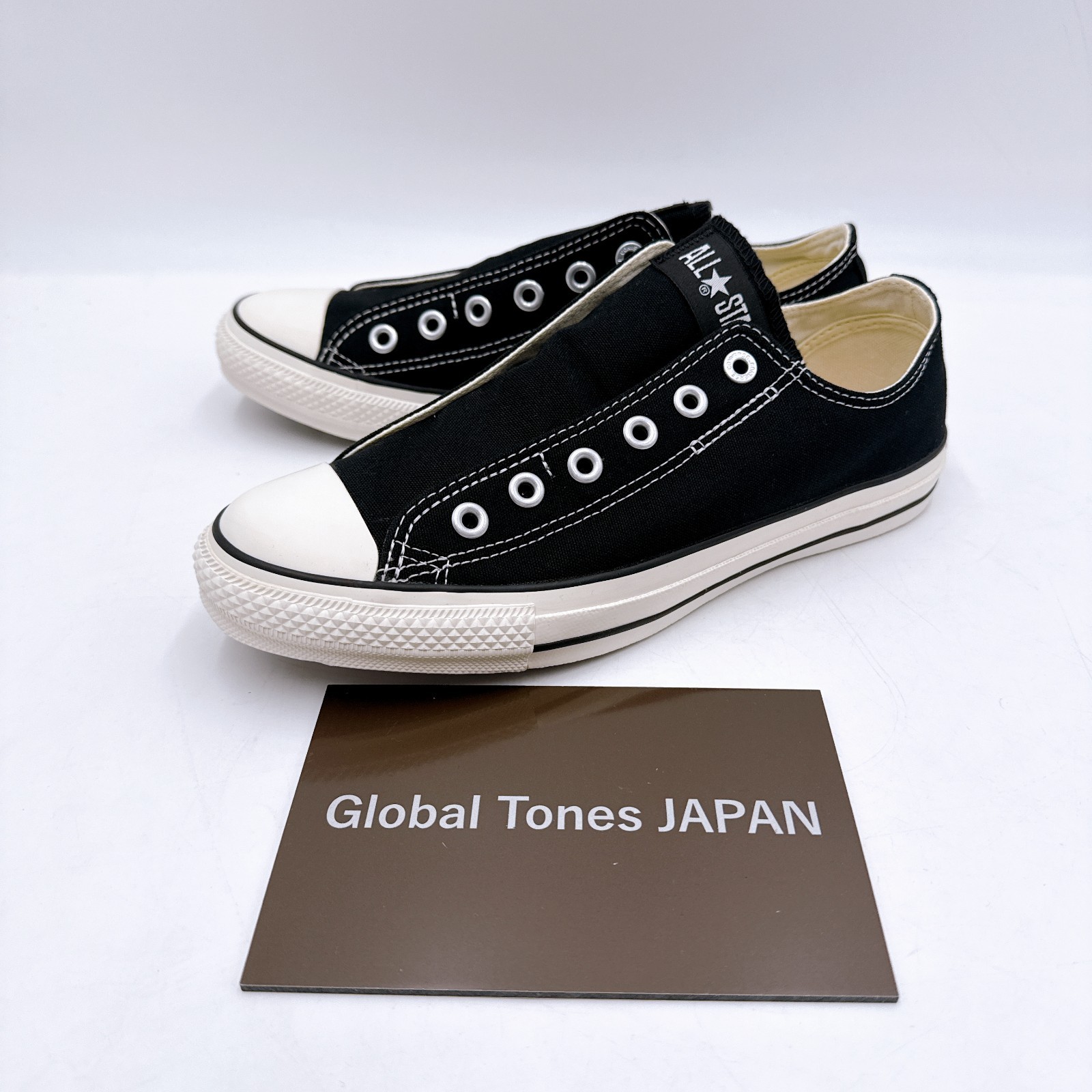 CONVERSE ALL STAR SLIP FE OX 31314090 Black Canvas Sneakers UNISEX US 4-10.5