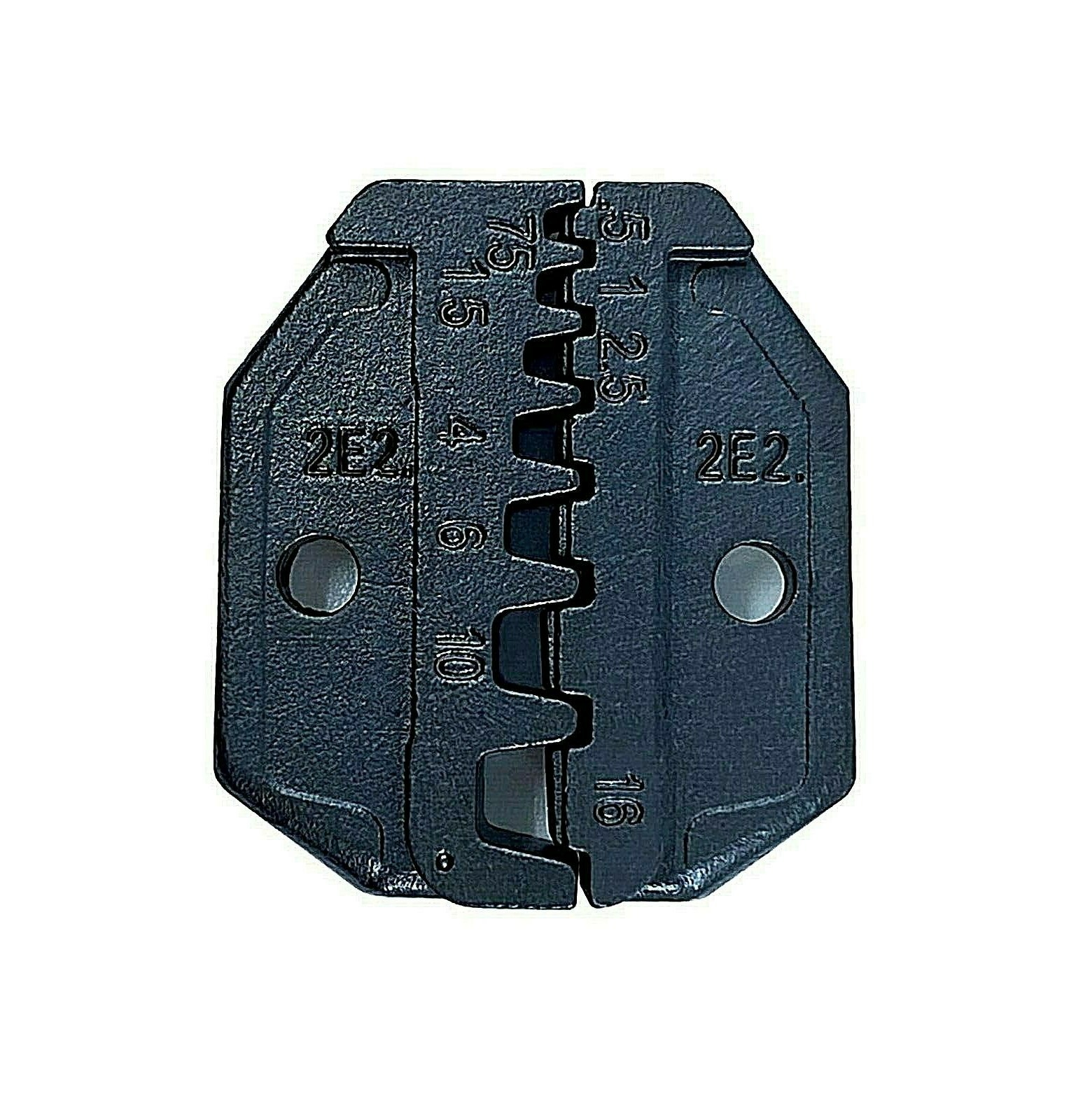 Crimp Tool Die 2E2 Pin Terminal Insulated Non-insulated AWG 20-6 Klein Greenlee