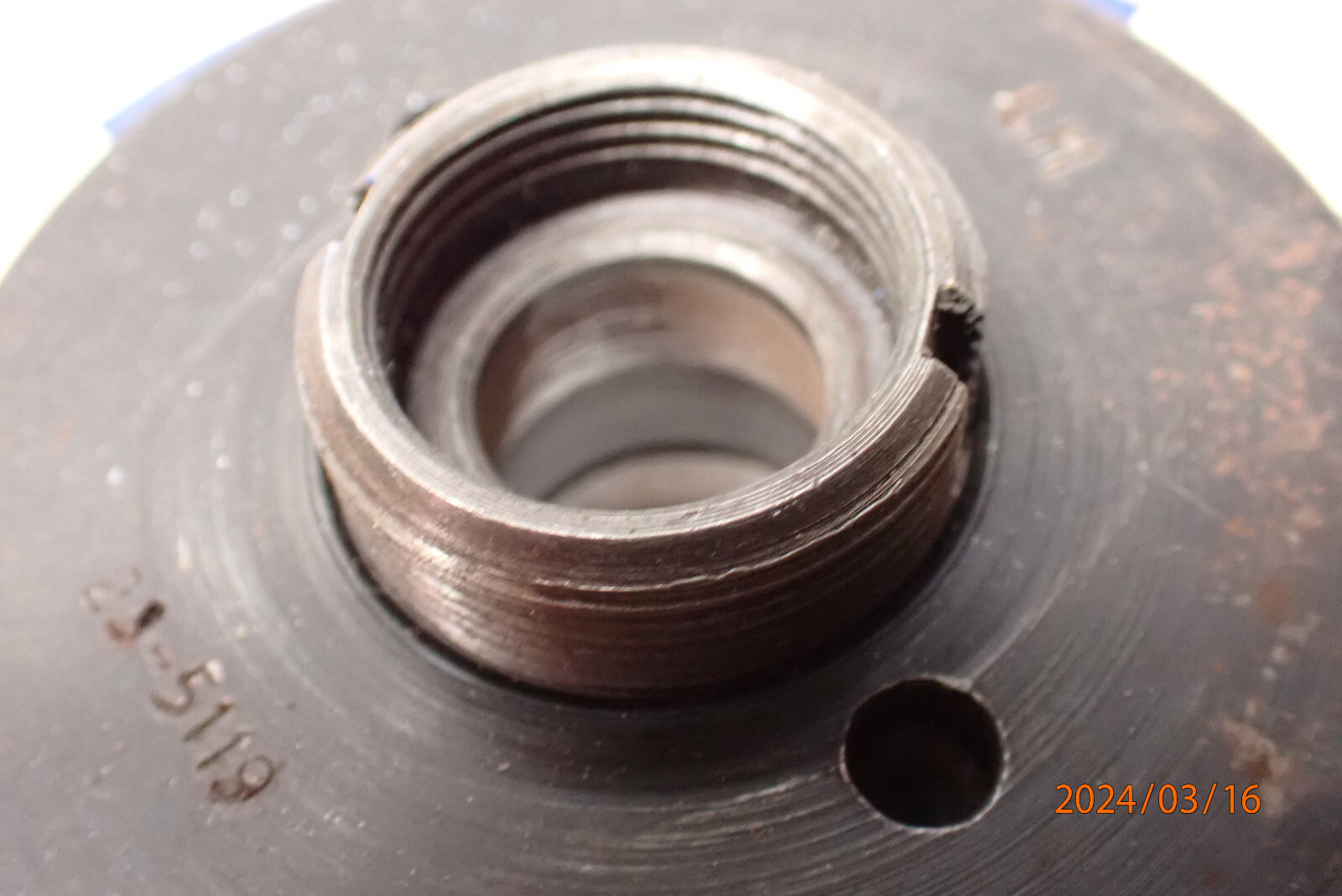 LOT WB: SURFACE TOOL CUTTER GRINDER L.H. ARBOR WITH GRINDING WHEEL