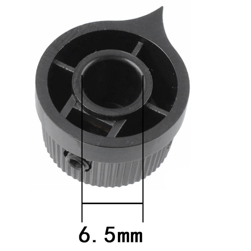 4 Pieces Plastic Control Knobs for Effect Pedal Amplifier
