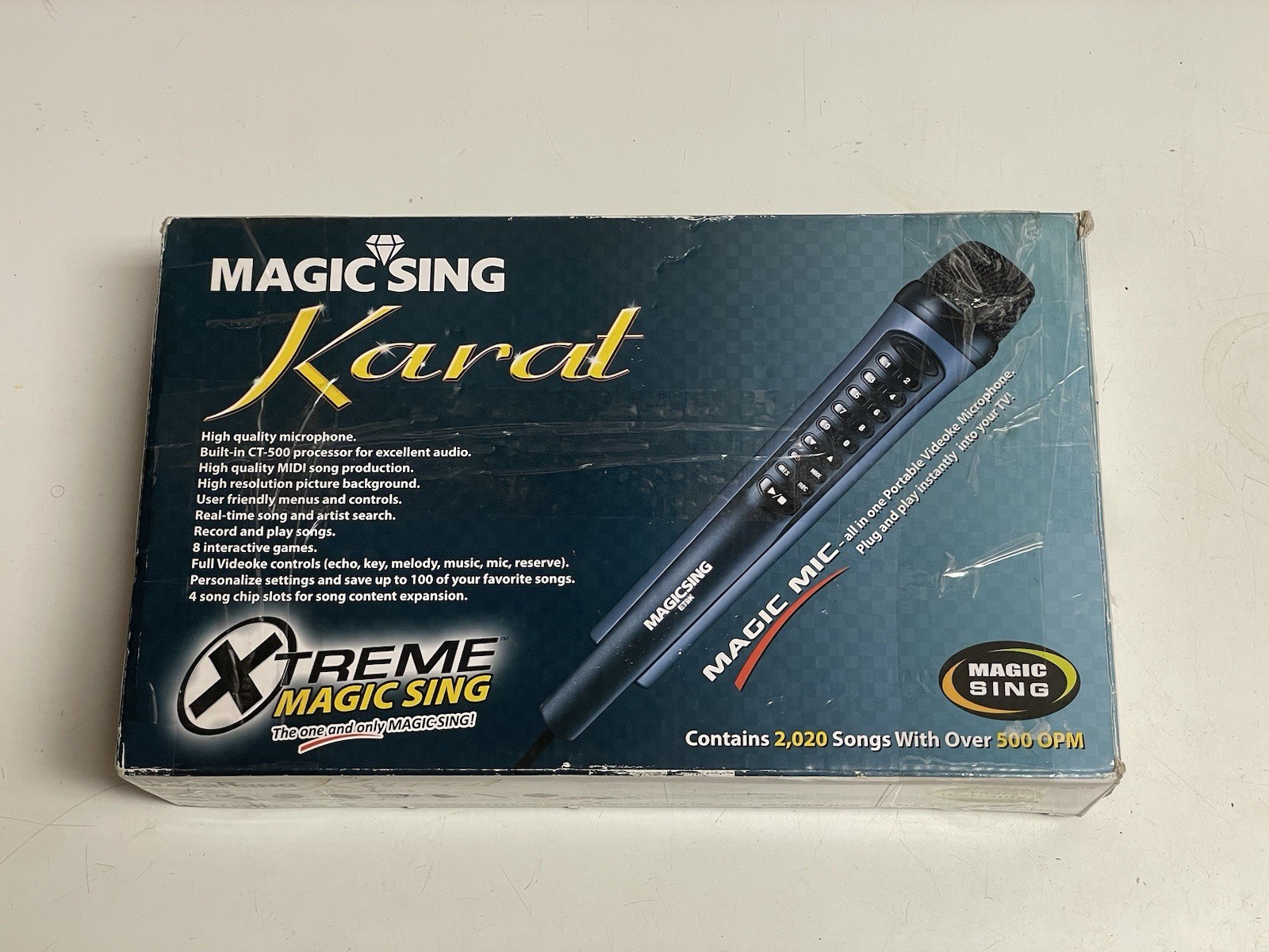 MagicSing ET9K Microphone Magic Sing Wired Karaoke Mic W/ Tagalog 5