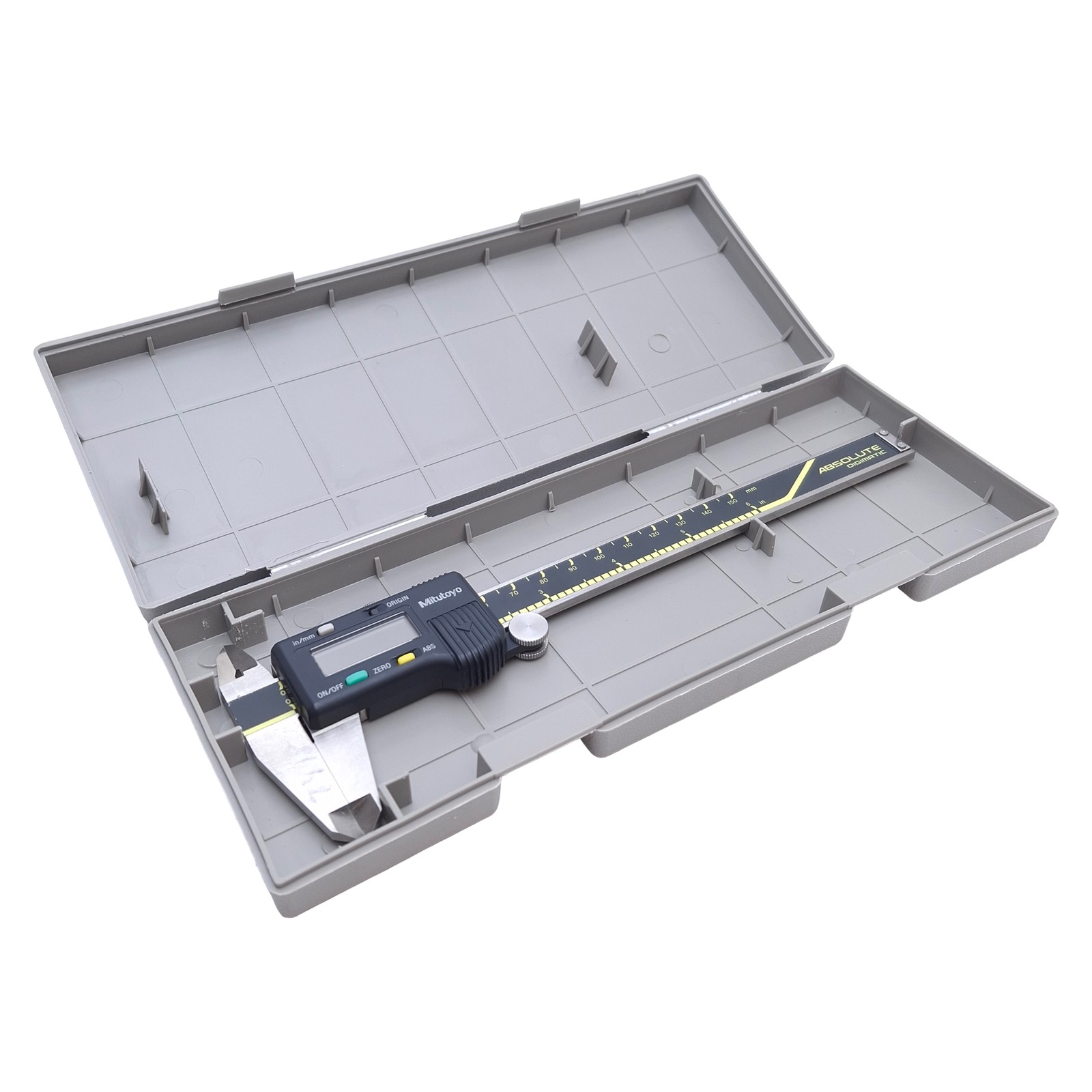 Mitutoyo 500-196 Absolute Digimatic Digital Caliper 6" Range ±.001" Accuracy