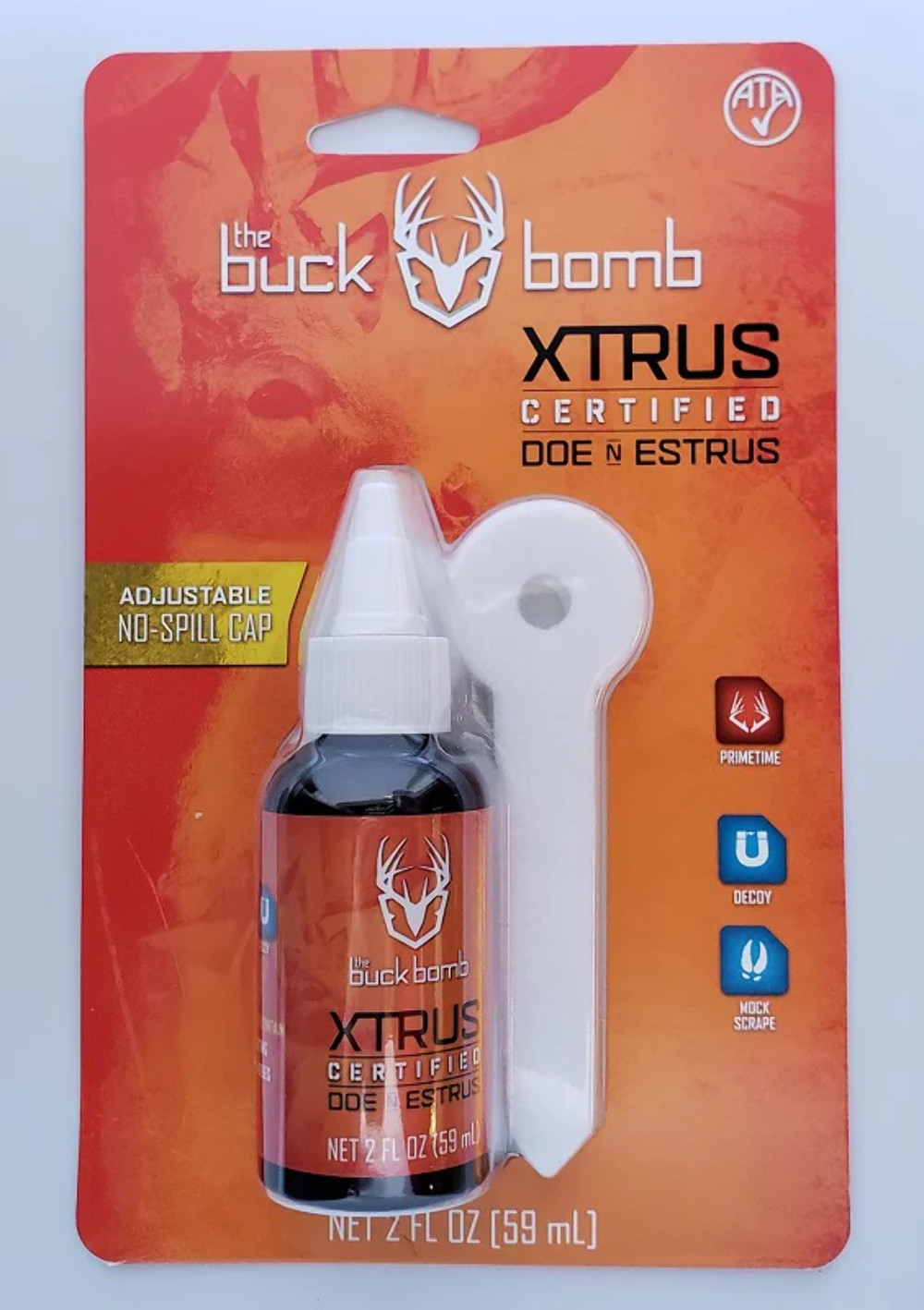 The Buck Bomb XTRUS Certified Doe N Estrus 2oz w/ Wicks 200044