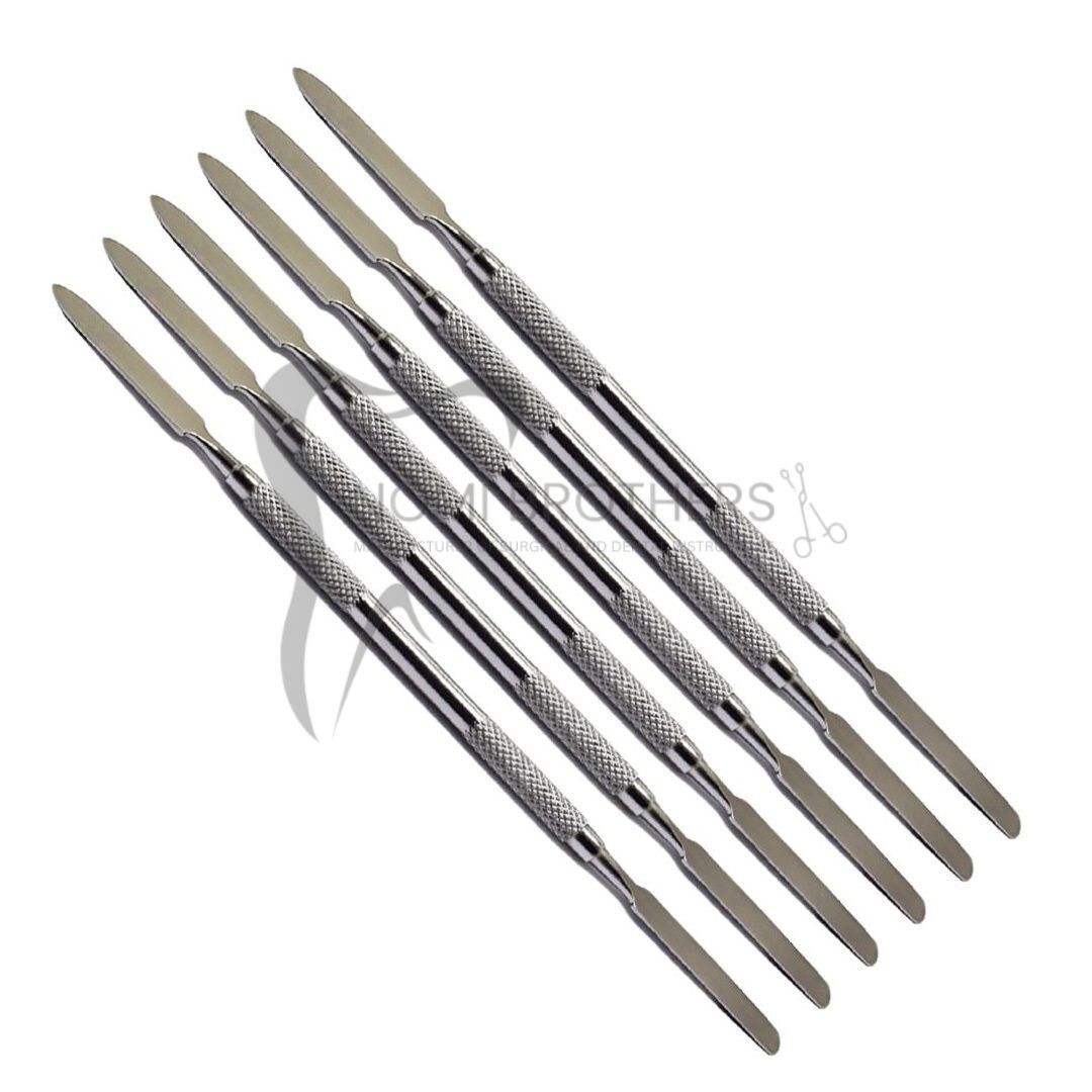 6 Cement Spatulas Dental Instruments