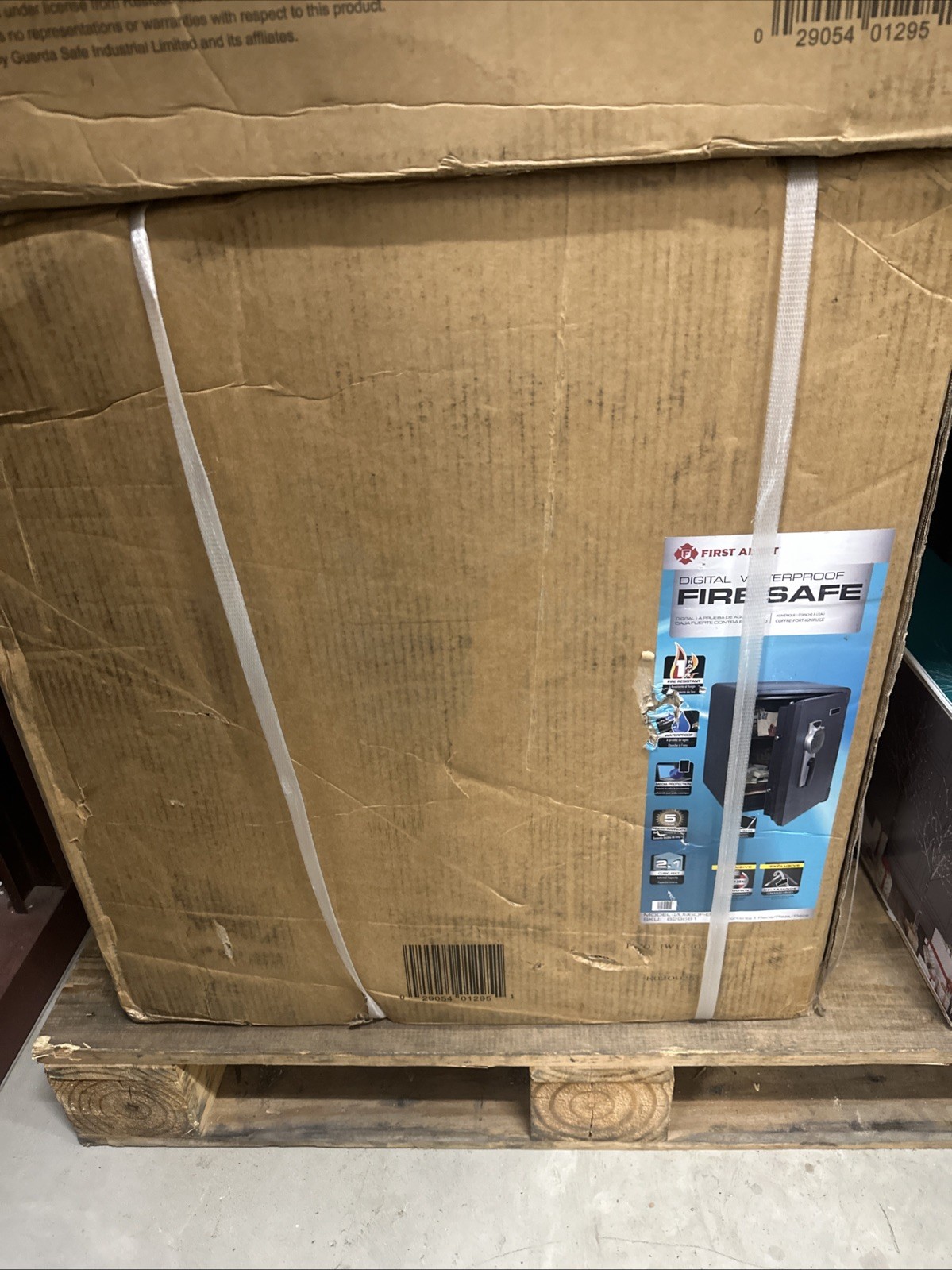 First Alert 2.14 cu. ft. Digital Ready-Seal Waterproof Fire Resistant Safe
