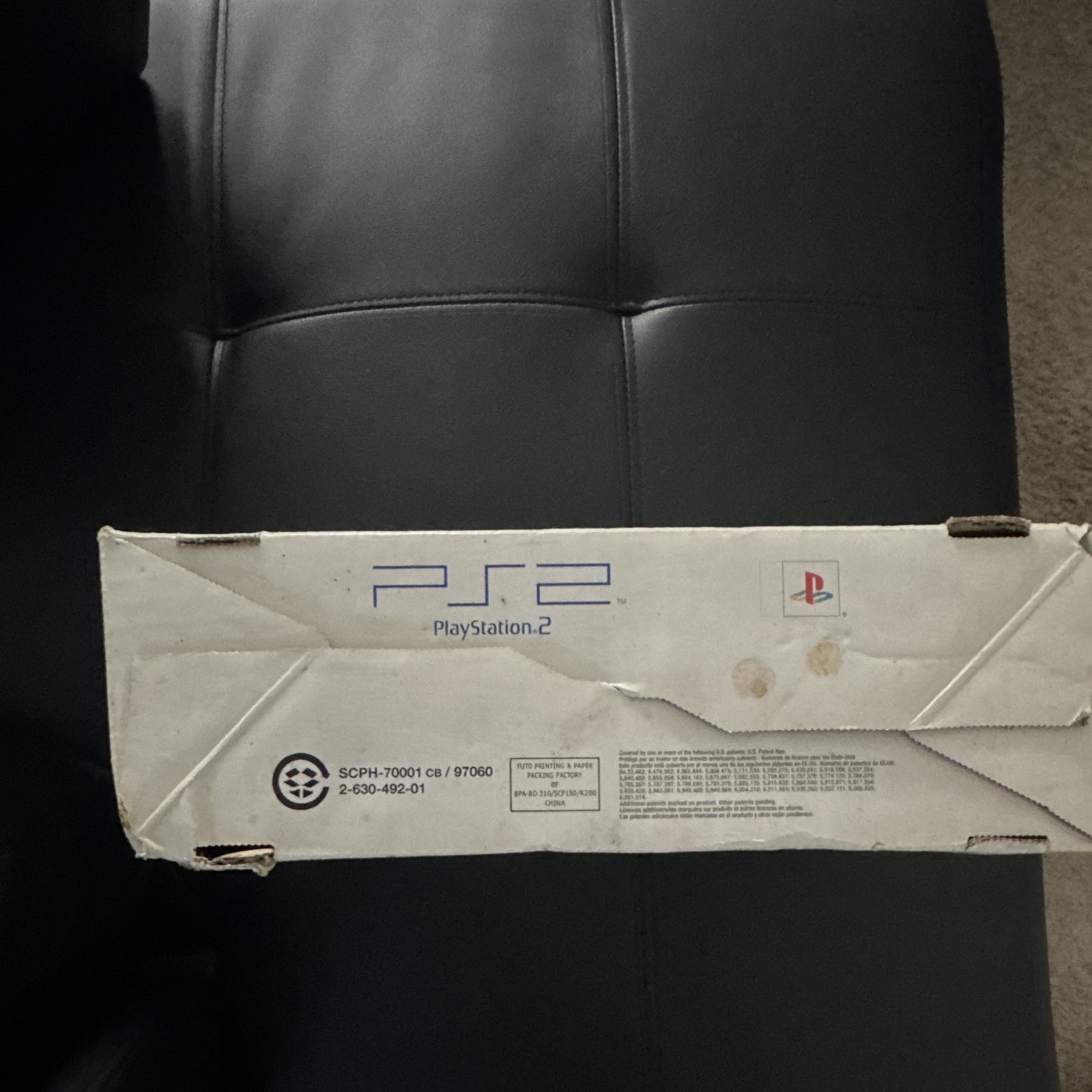 Sony PlayStation 2 PS2 Retail Console Box/Outer Packaging SCPH-70001CB