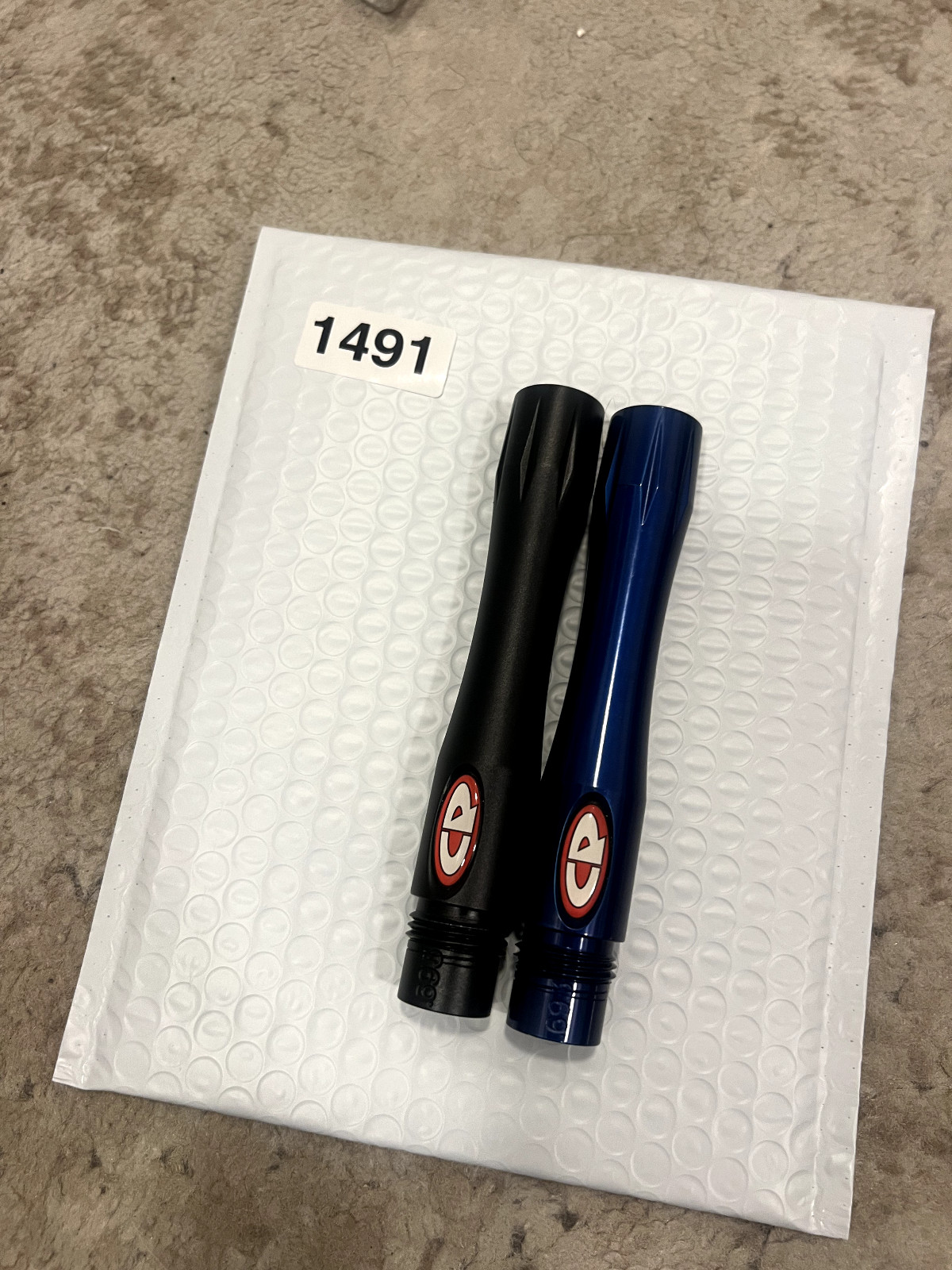 Two CP Paintball Barrel Backs Ion Luxe