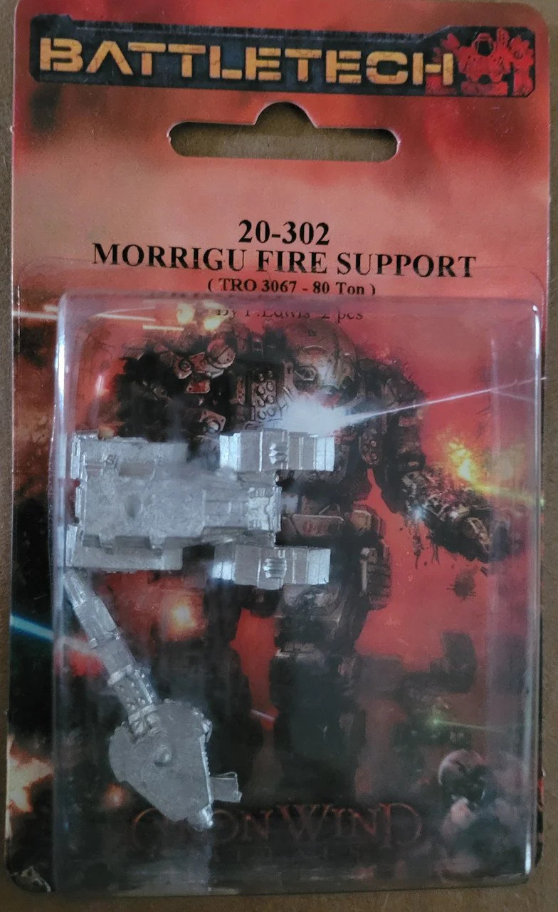 BattleTech 20-302 Morrigu Fire Support Vehicle (*See Per Order Flat Rate Shippin