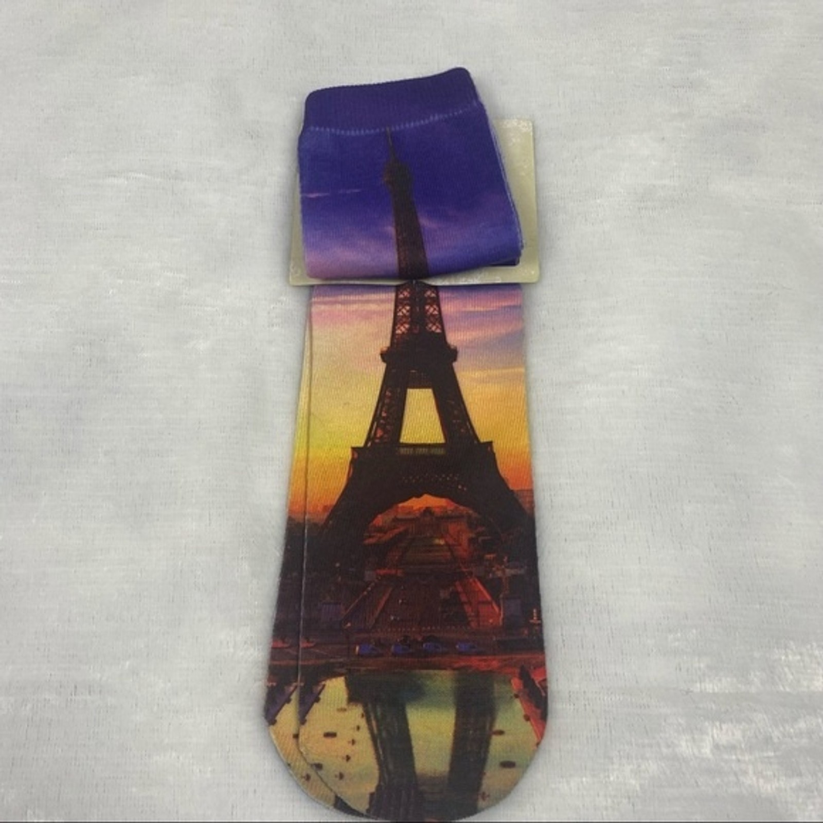 Bonjour Paris Cat Socks