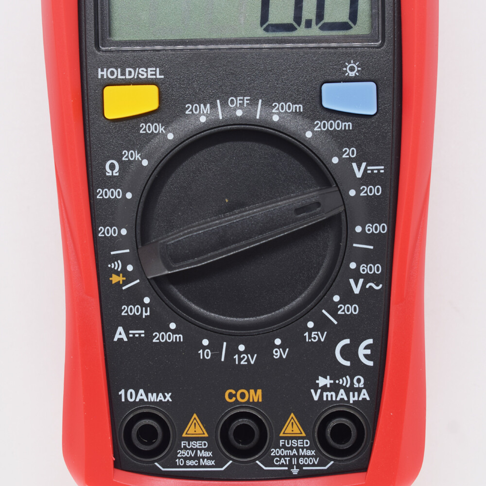 1pc UNI-T Palm-Size UT33B+ Digital Multimeter Volt Ohm Amp Resistance Test Meter