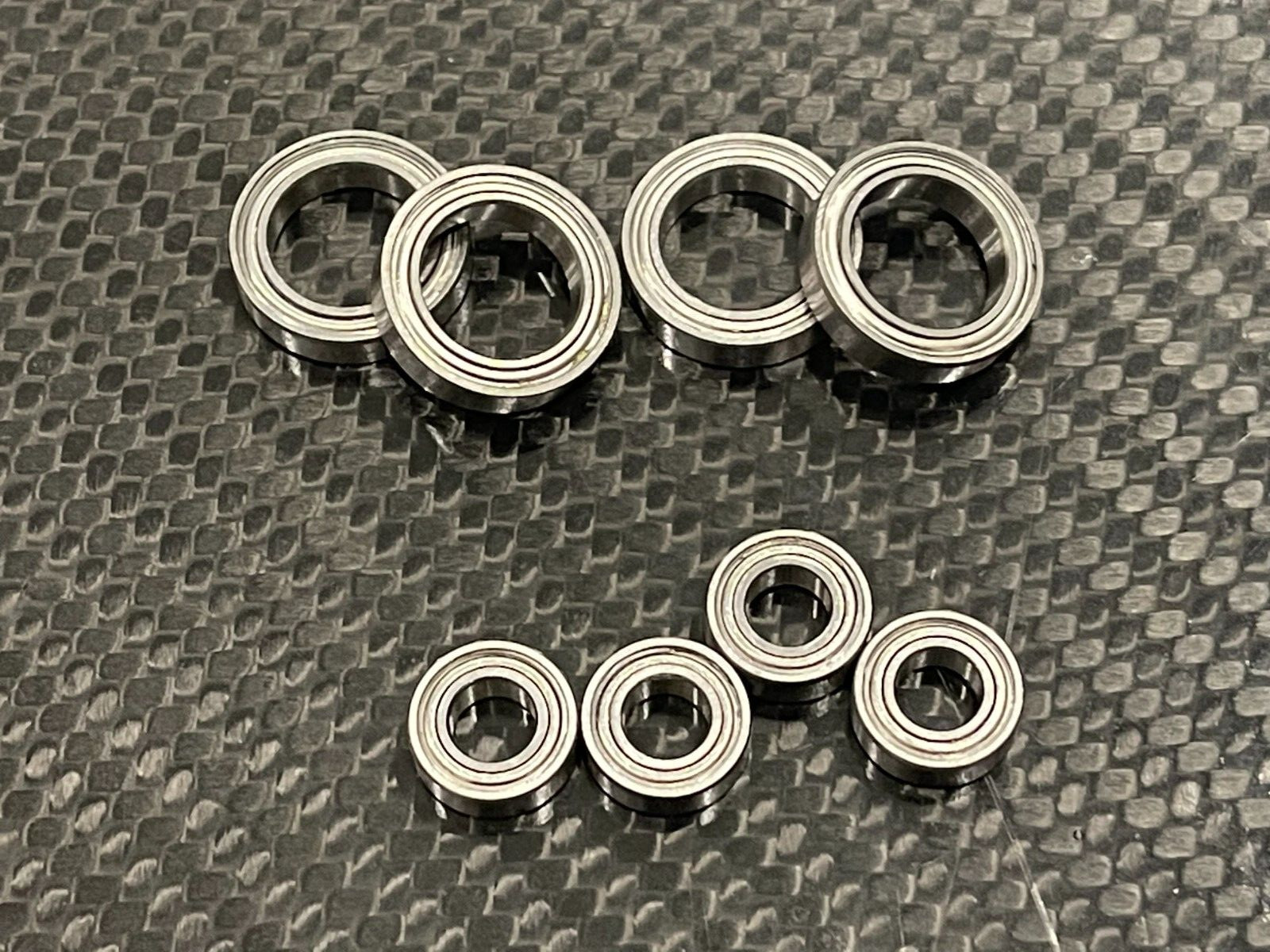 8Pcs Wheel Hub Heavy duty Bearings Kit for 1/10 Arrma 3s BLX Typhon