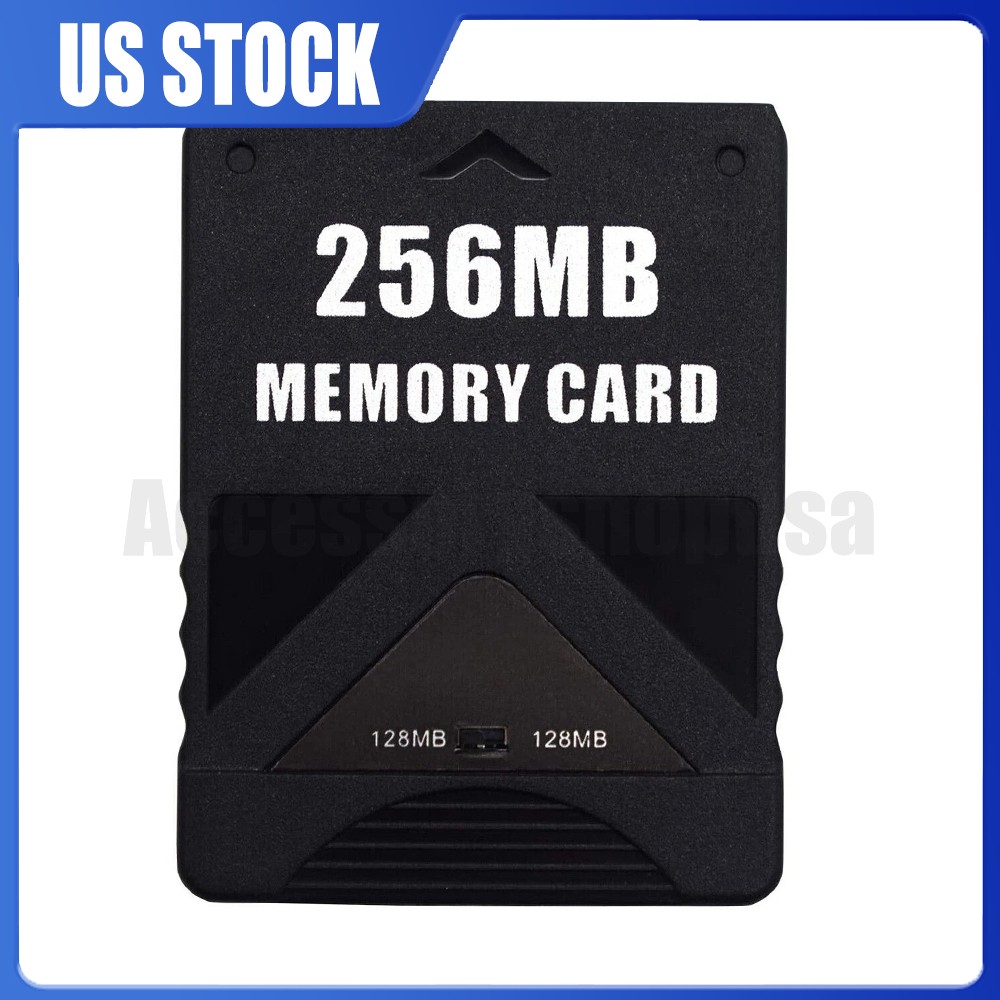 1x 256MB Megabyte Memory Card For Sony PlayStation 2 PS2 Slim Game Console