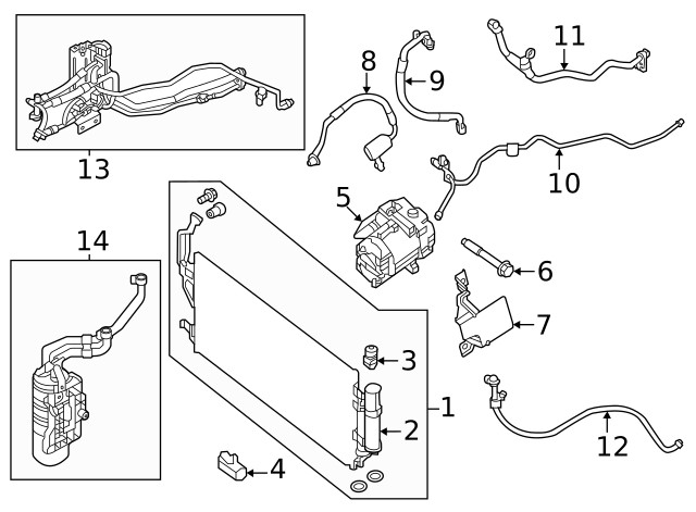 Genuine Nissan Cooling Module 92479-5SN0B