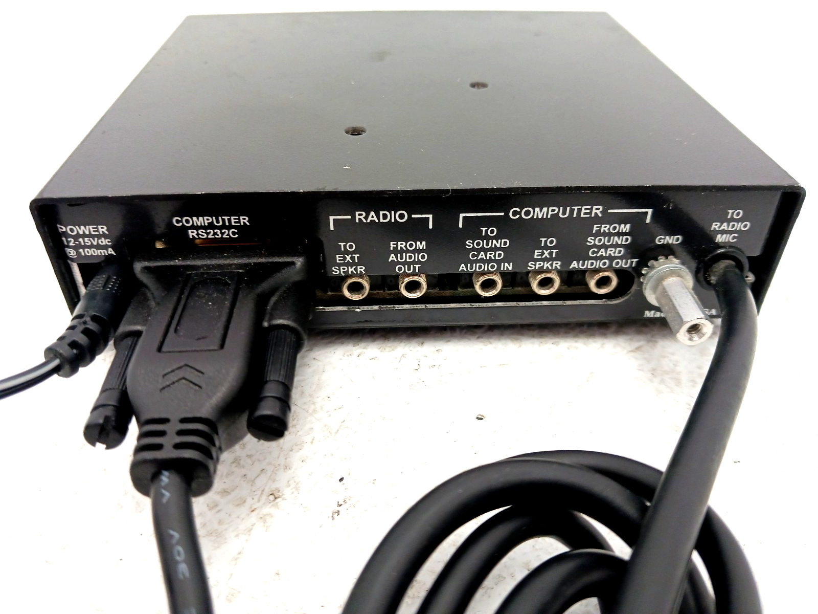 MFJ-1275 Sound Card Radio Interface - WORKS