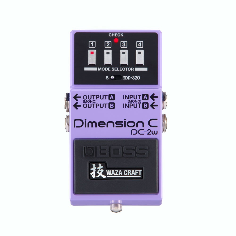 BOSS WAZA DC-2W Craft Dimension C Guitar Pedal used Japan F/S