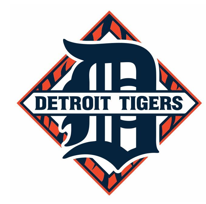 Detroit Tigers MLB Baseball Sticker Decal S310