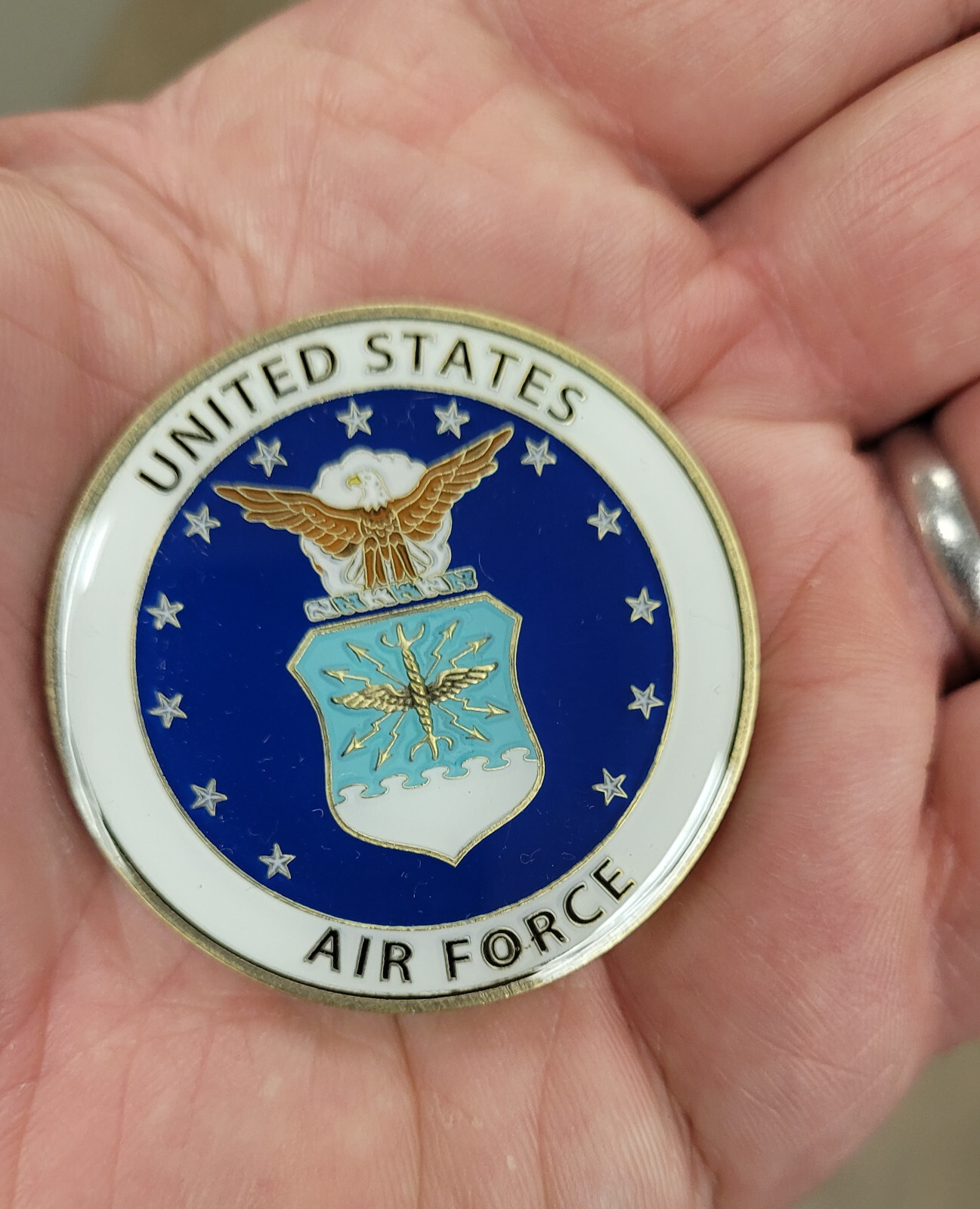 US Air Force Pacific Air Forces Challenge Coin Officially Licensed