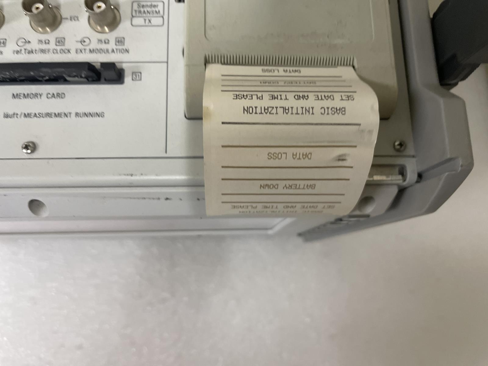 WG WANDEL & GOLTERMANN PF-140 ERROR ANALYZER
