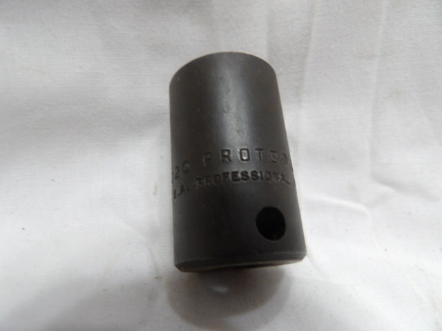 Proto 3/8" Drive 12 Point 5/8" Impact Socket 7020 - Made in the USA