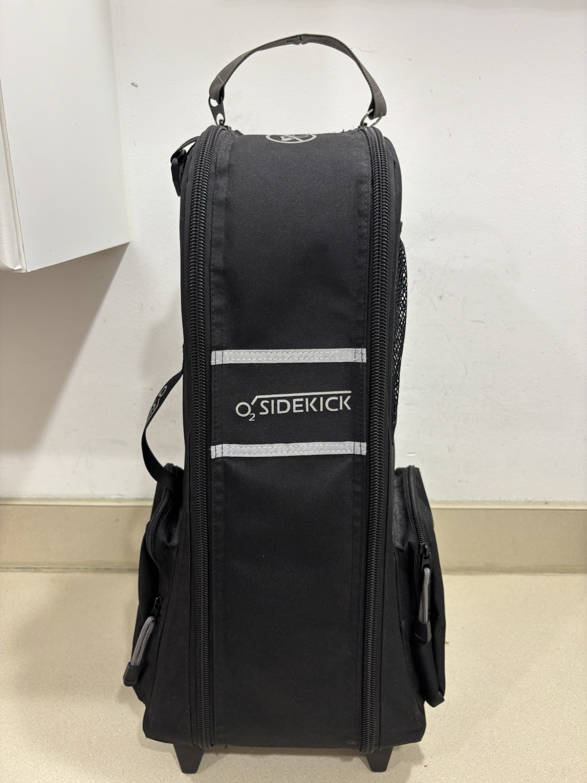 O2 Sidekick Oxygen Tank Carrier Rolling Bag