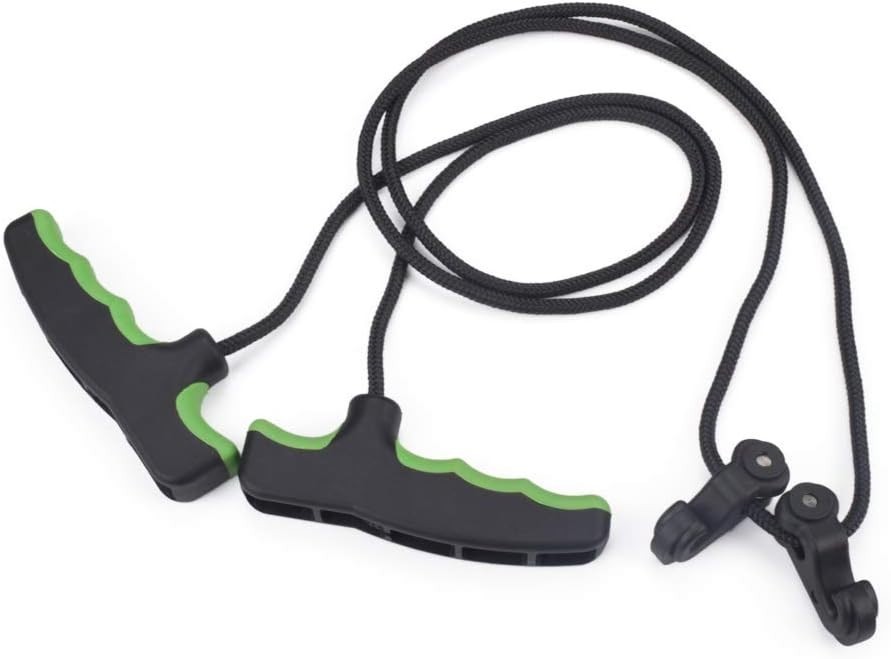Effortless Crossbow Cocking Tool - 65 Inch Double Handle Aid Reduces Draw Weight