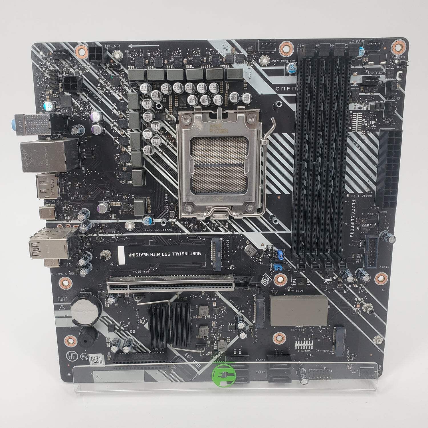 HP Omen 40L BlizzardOC AM5 microATX AMD DDR5 Motherboard