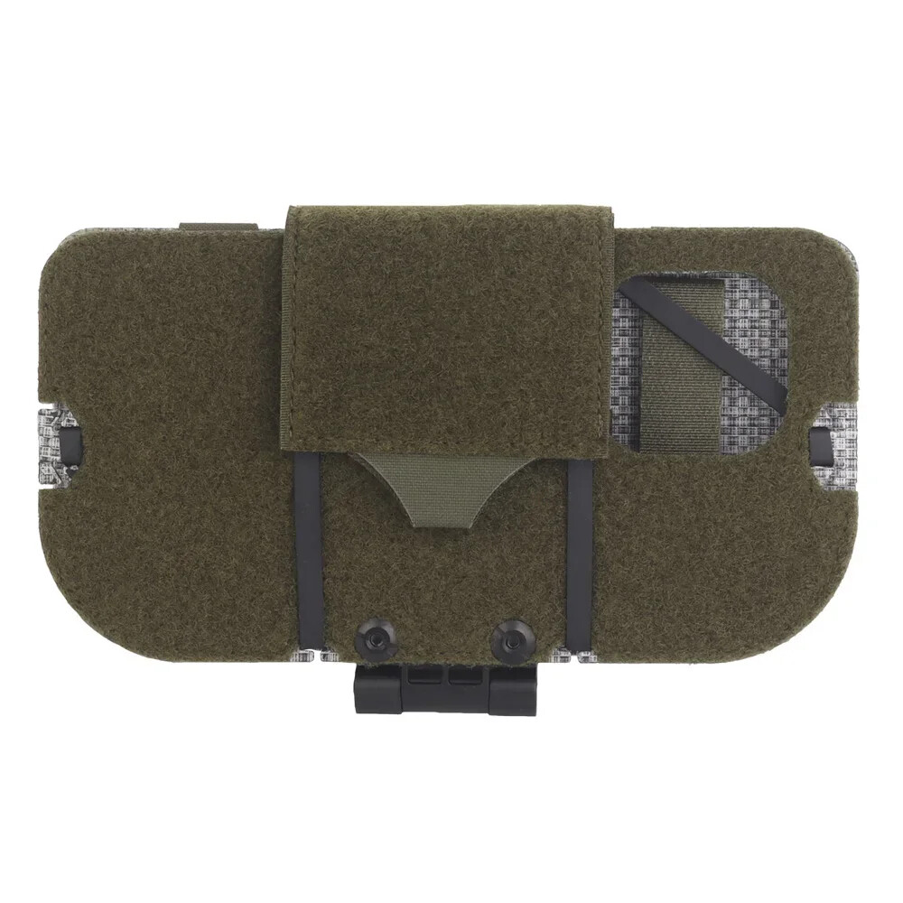 Tactical Vest Plate Carrier Map Case Panel Gear Outdoor Accessory