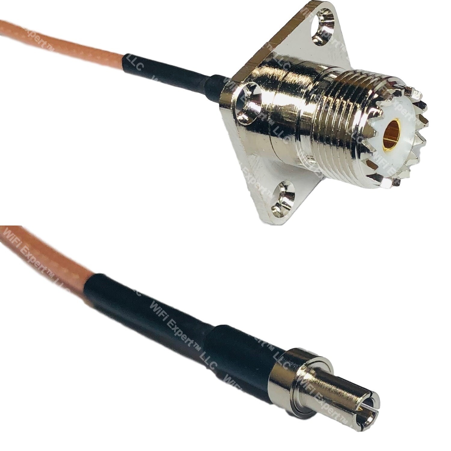 RG316 UHF Female Flange to TS-9 MALE RF Cable Rapid-SHIP LOT